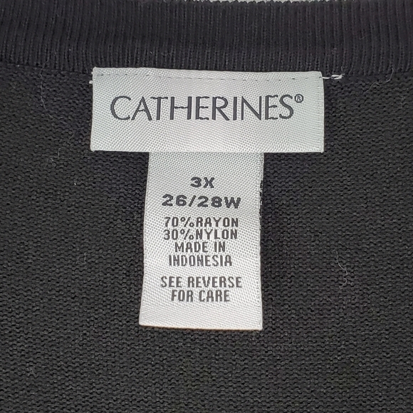 CATHERINE'S Long Sleeve Shirt- Women's- Size 3X (26/28W) - Picture 3 of 6